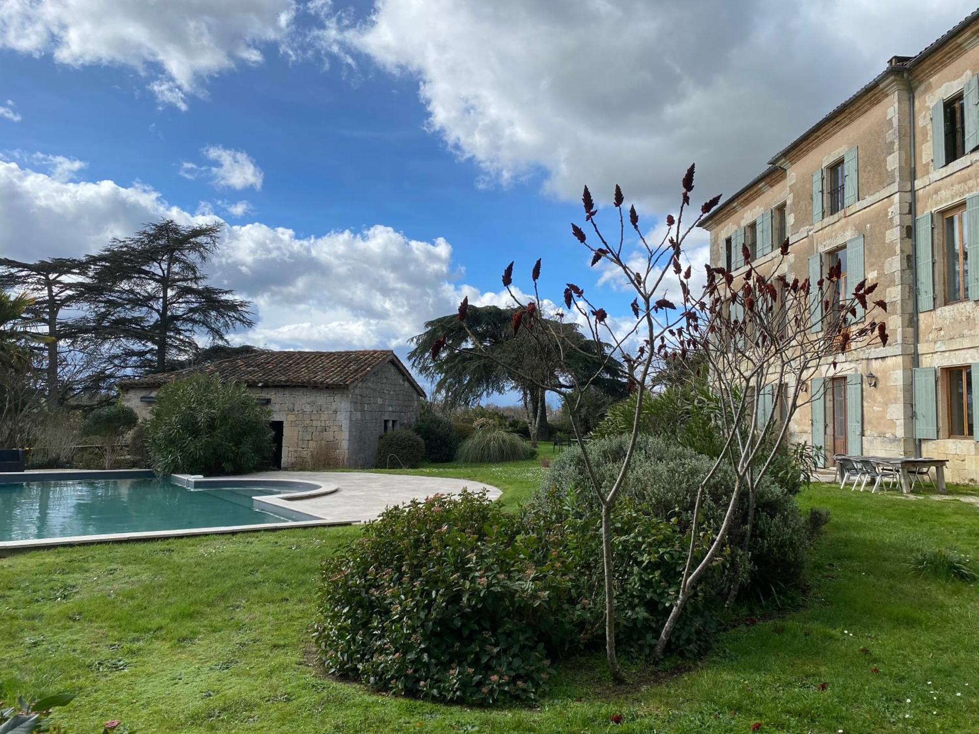 Domaine De Bernou Villa La Croix-Blanche Exteriör bild